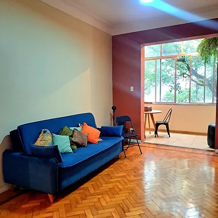 Quarto Com Anfitria Em Copa Río de Janeiro Exterior foto